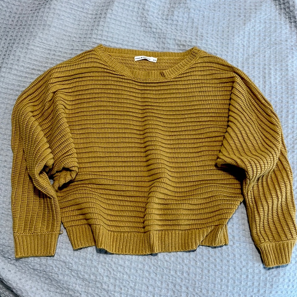 Mustard Colored Sweater